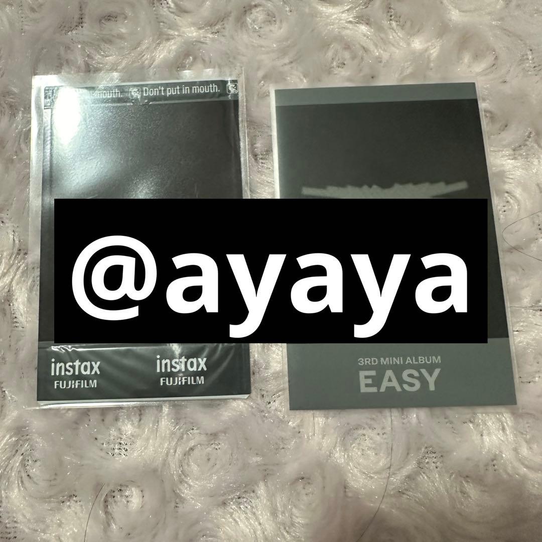 LE SSERAFIM ルセラフィム ルセラ ウンチェ サイン入り チェキ