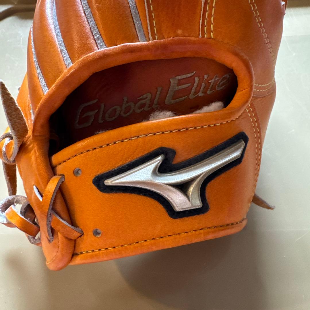 Global Elite Order 軟式グローブ オレンジ