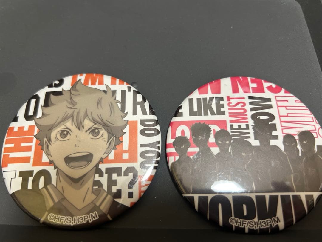ハイキュー WEGO限定缶バッジ 日向翔陽 音駒