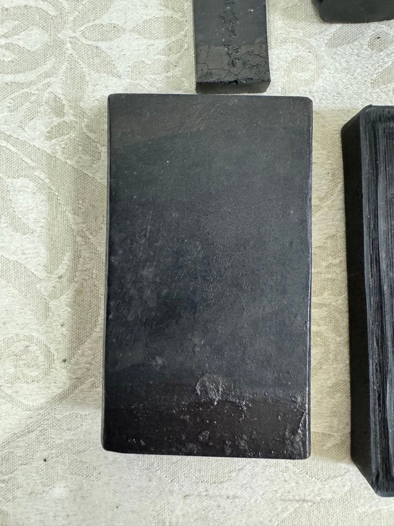 中国墨 古硯 古墨 スミ 使い掛け墨 書道 書画墨