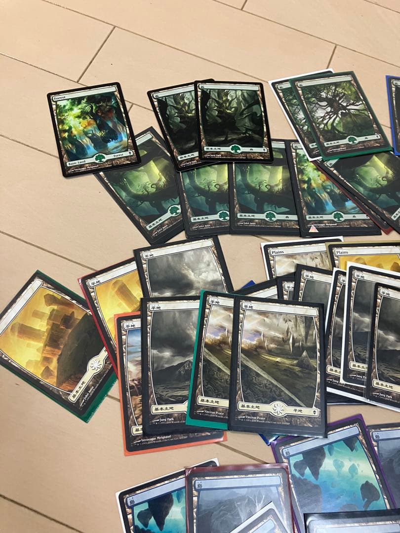 初代　ゼンディカー　基本土地124枚