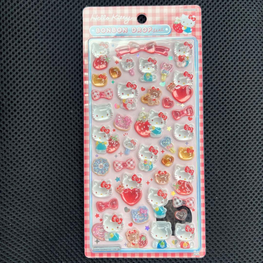 【正規品】ボンボンドロップシール第二弾　クロミ　キティ　ポムポムプリン　シナモン