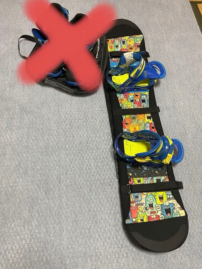 ホットワックス済）Burton 2016年 Chopper125cm