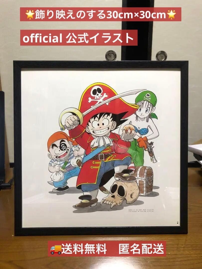 ドラゴンボール　DRAGON BALL　一番くじ　B賞　海賊　イラスト　30cm
