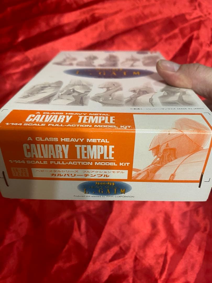 重戦機　エルガイム　カルバリーテンプル　ガレージキット　未開封　オリビー　付き