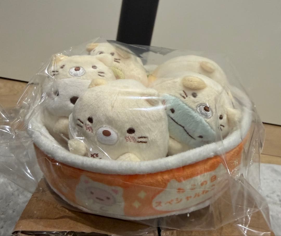 【新品未開封】すみっコぐらし　受注生産　ねこの日スペシャル　ぬいぐるみセット