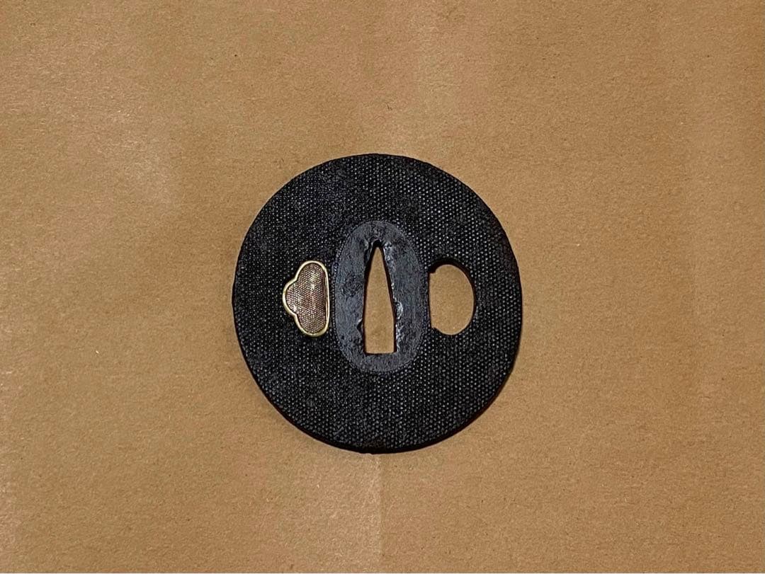 刀装具　鉄鍔　鐔　① 武具　刀　鉄元堂尚房