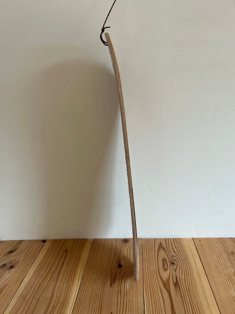 自作の雪板(スノートイ)890mm