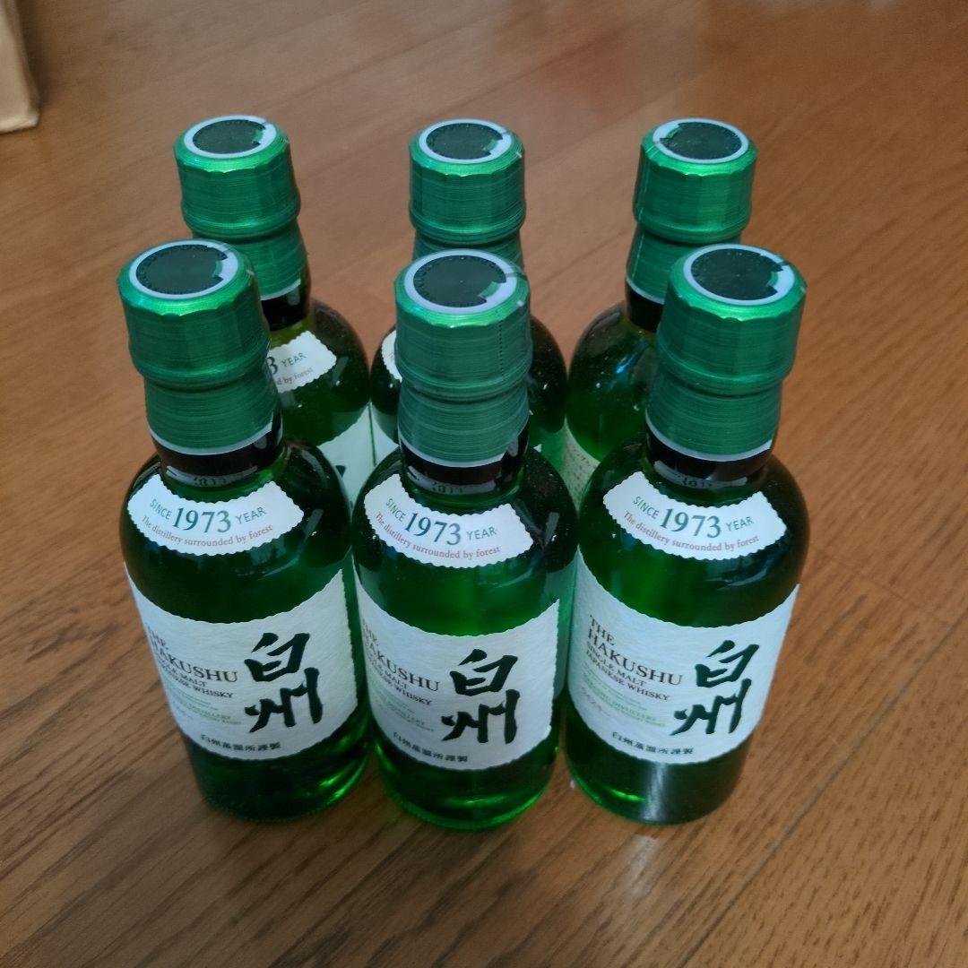 山崎ウイスキー 180ml 6本 白州ウイスキー 180ml 6本 12セット