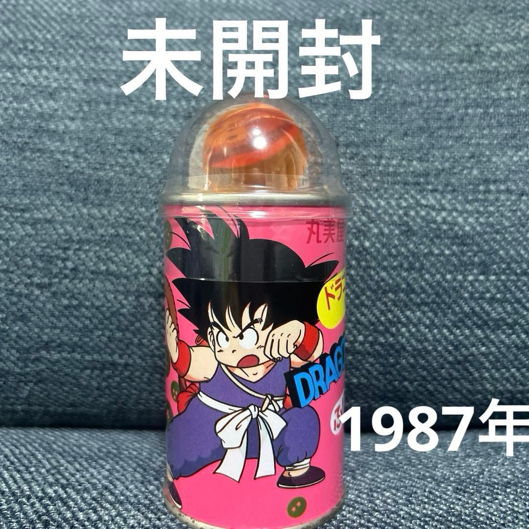 ドラゴンボール　レトロ缶　未開封　1987年　ふりかけ缶　丸美屋