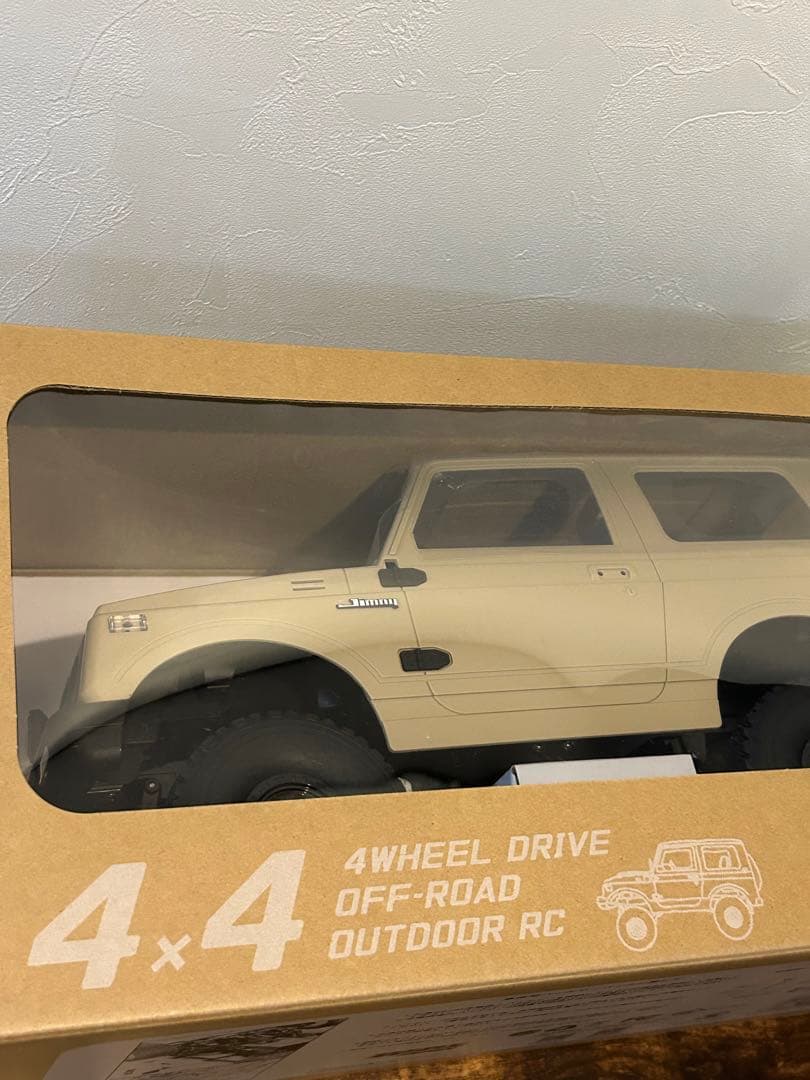 SUZUKI＊ジムニー1/10アウトドアラジコンC74/COYOTE未開封