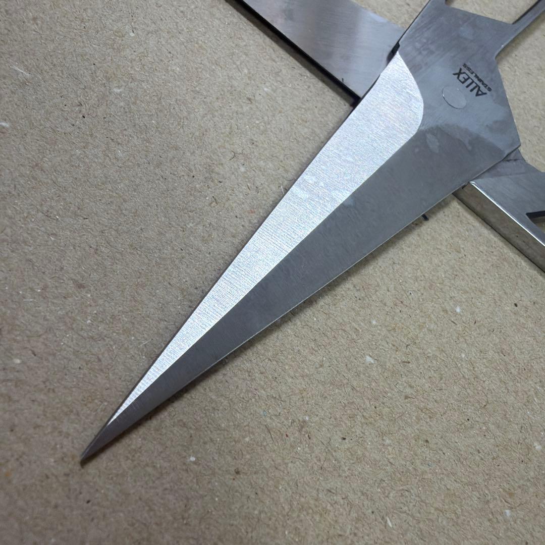 廃盤 ALLEX RAKUSHISYA 落柿舎 三角形 ハサミ 鋏 デザイン 箱