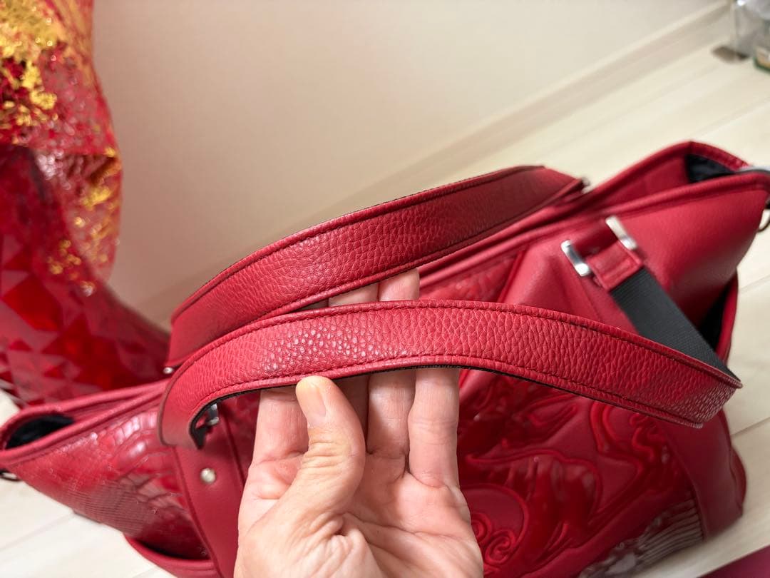 ダンスウィズドラゴン⭐︎赤バッグ　中古品