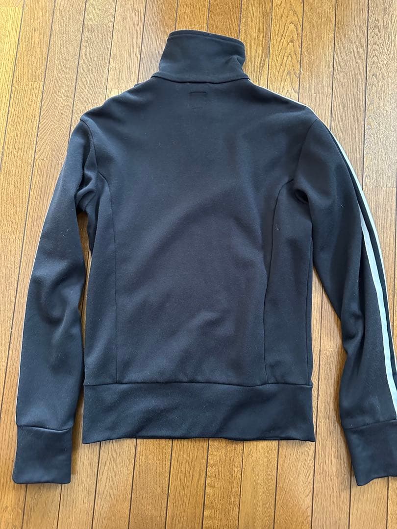 【S】アディダス トレフォイル ジャージ上下 セットアップ 非売品缶バッジ付