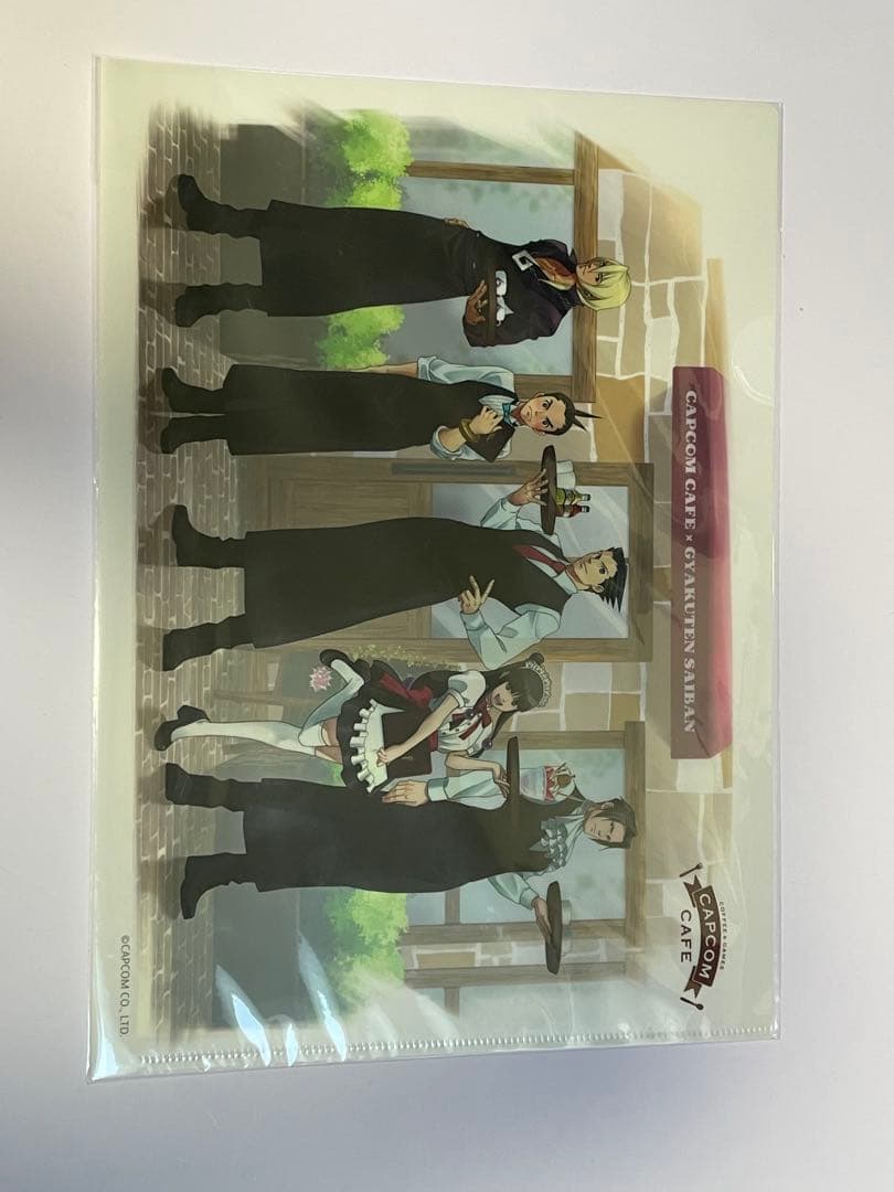 【逆転裁判】カプコンカフェ　クリアファイルセット【大逆転裁判】