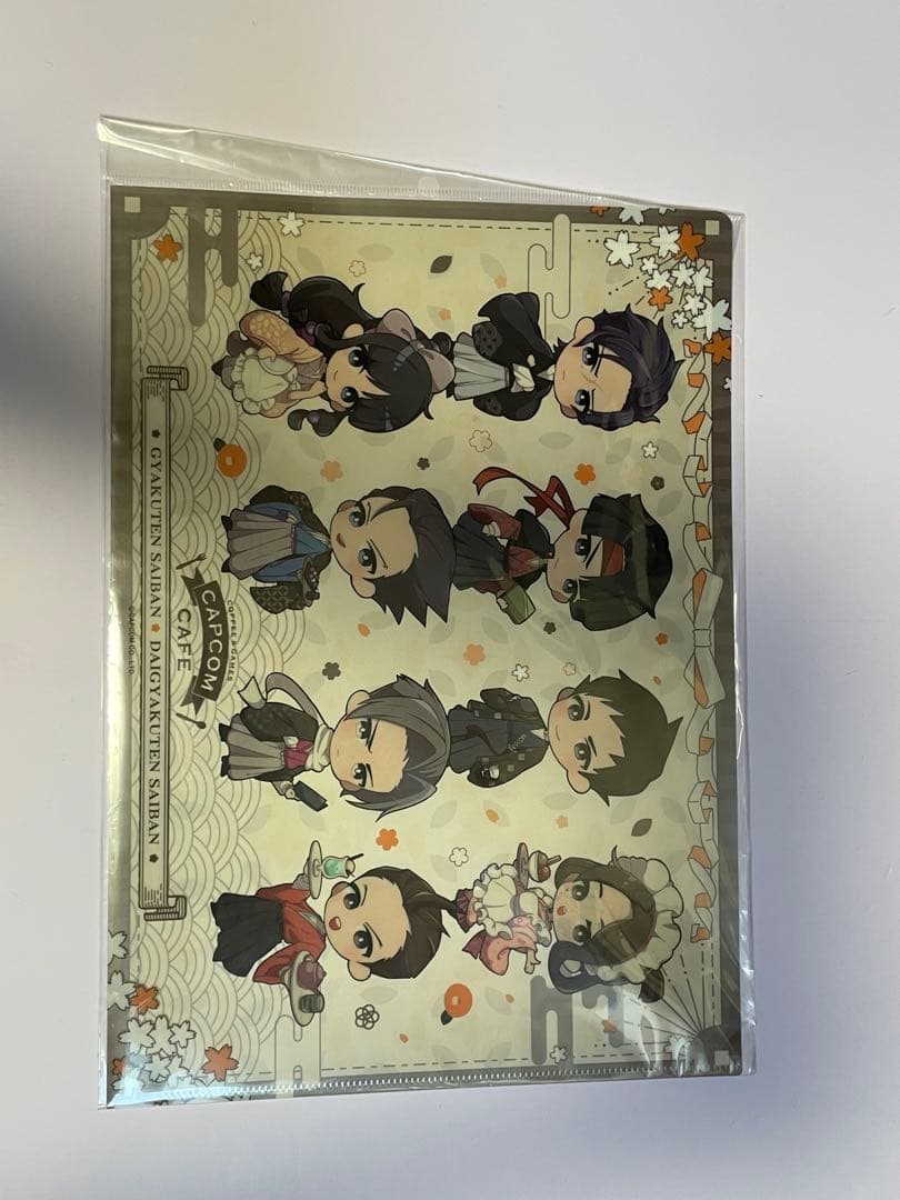 【逆転裁判】カプコンカフェ　クリアファイルセット【大逆転裁判】