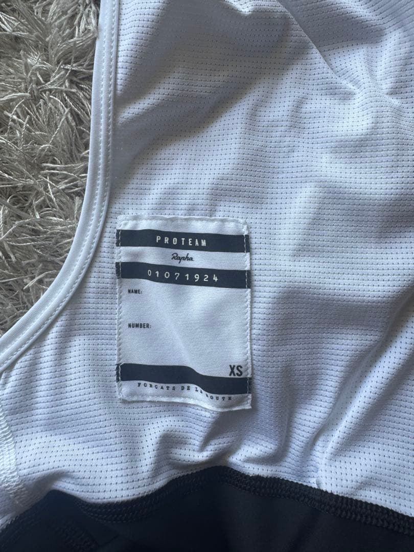 Rapha proteamビブショーツ　X-Small ブラック/ホワイト