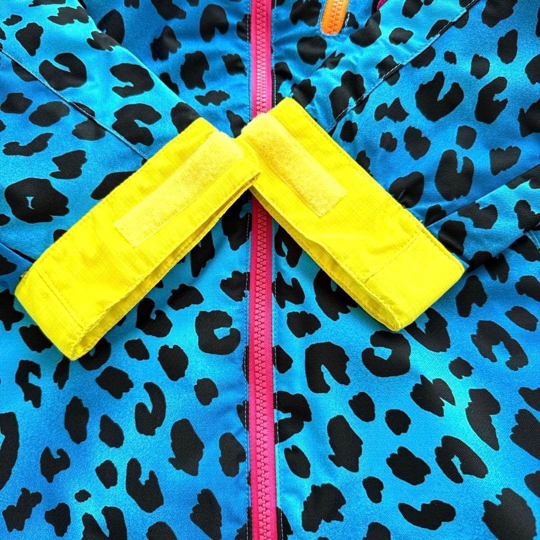 スノボウェア 上下セット M レオパード柄