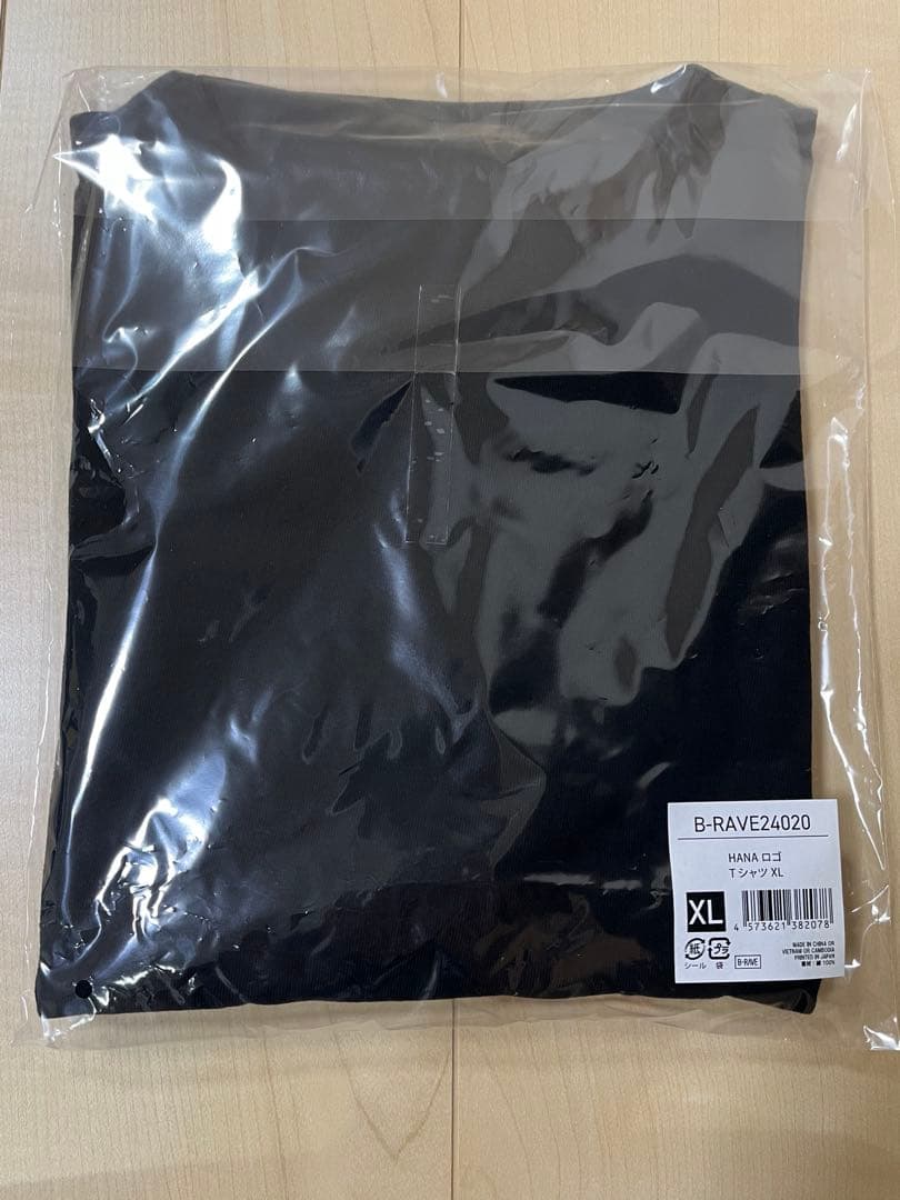 HANA ロゴTシャツ　公式　ＸLサイズ 新品・未開封