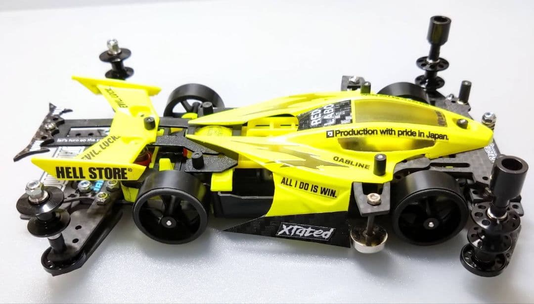 ミニ四駆 完成品 デュアルリッジ jr MSフレキ 10