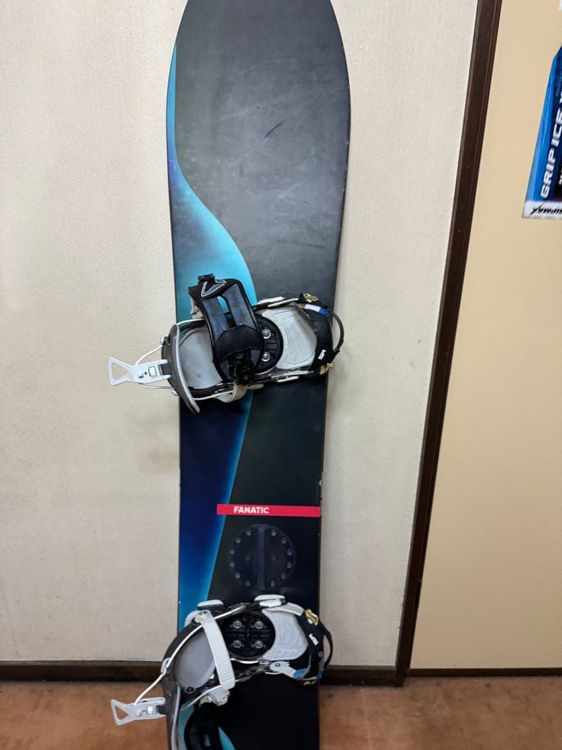 FANATIC スノーボード バインディング付き