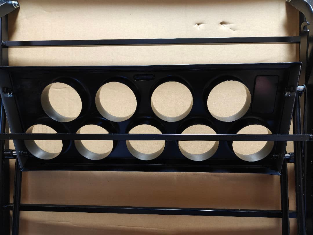 キャスター機能 青木製作所 バットスタンド 9本収納 AMEX-C04III