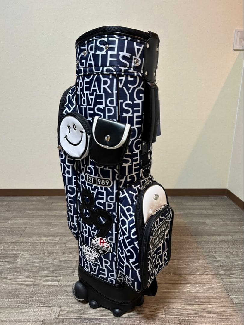 PEARLY GATES PG89 キャリー付キャディバッグ 未使用品　タグ付