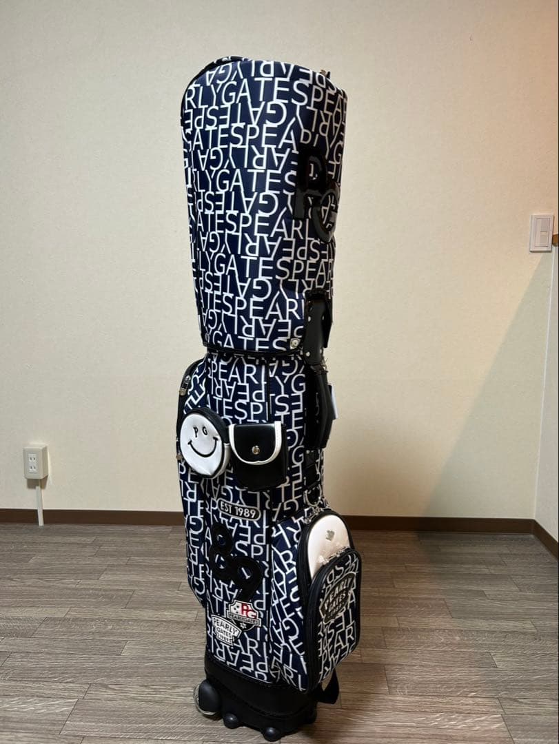 PEARLY GATES PG89 キャリー付キャディバッグ 未使用品　タグ付