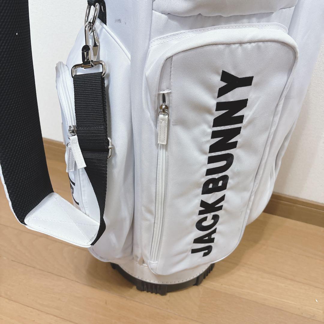 K345 JACKBUNNY 軽量 ホワイトキャディバック