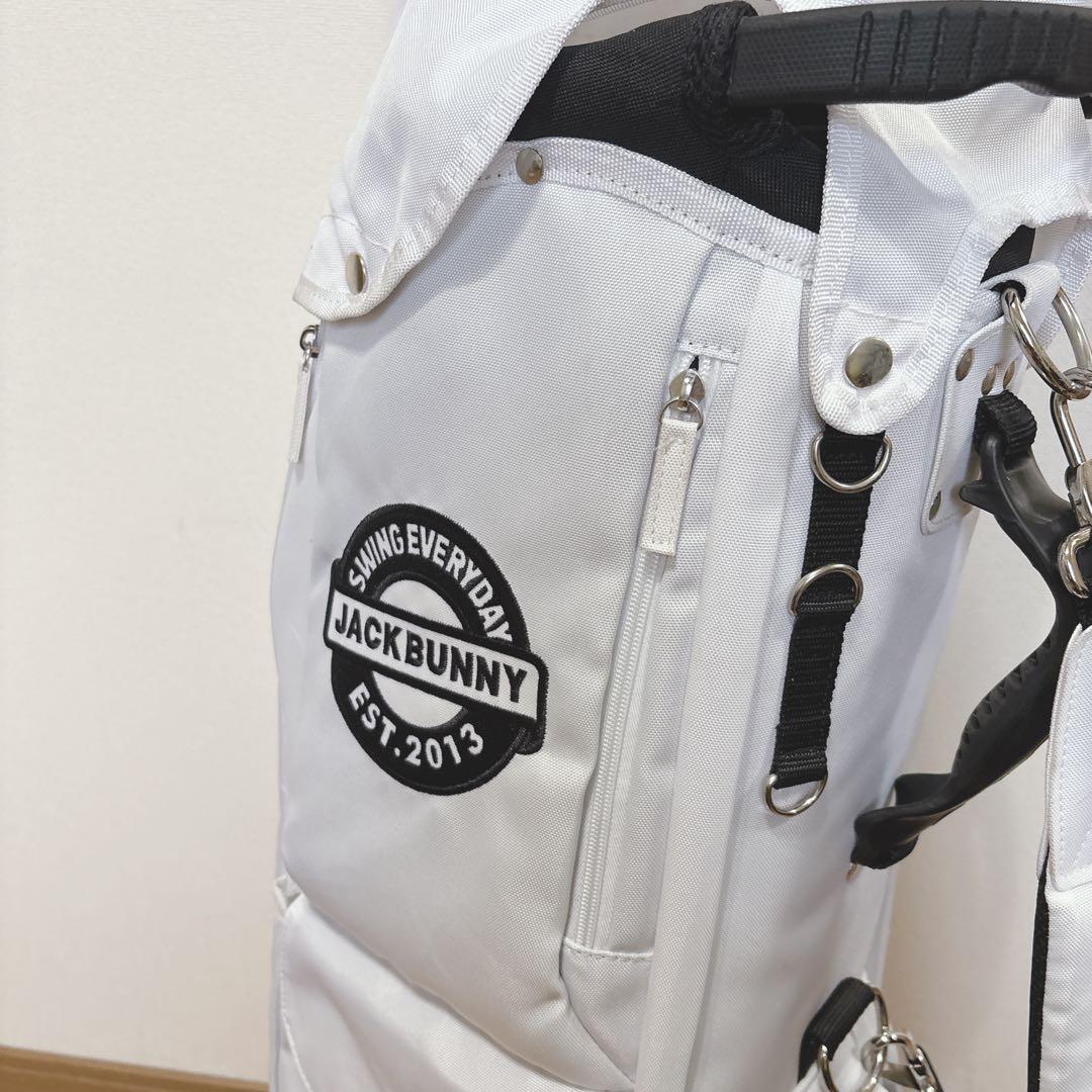 K345 JACKBUNNY 軽量 ホワイトキャディバック
