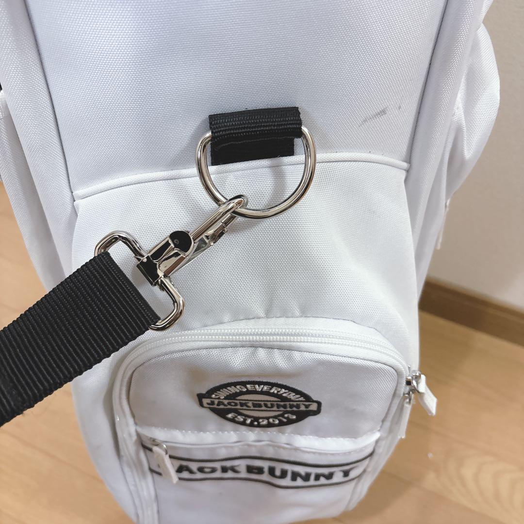 K345 JACKBUNNY 軽量 ホワイトキャディバック