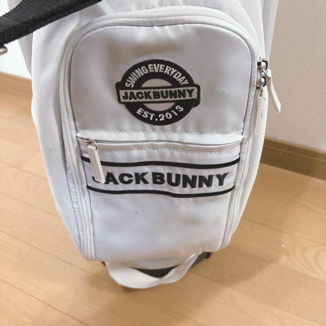 K345 JACKBUNNY 軽量 ホワイトキャディバック