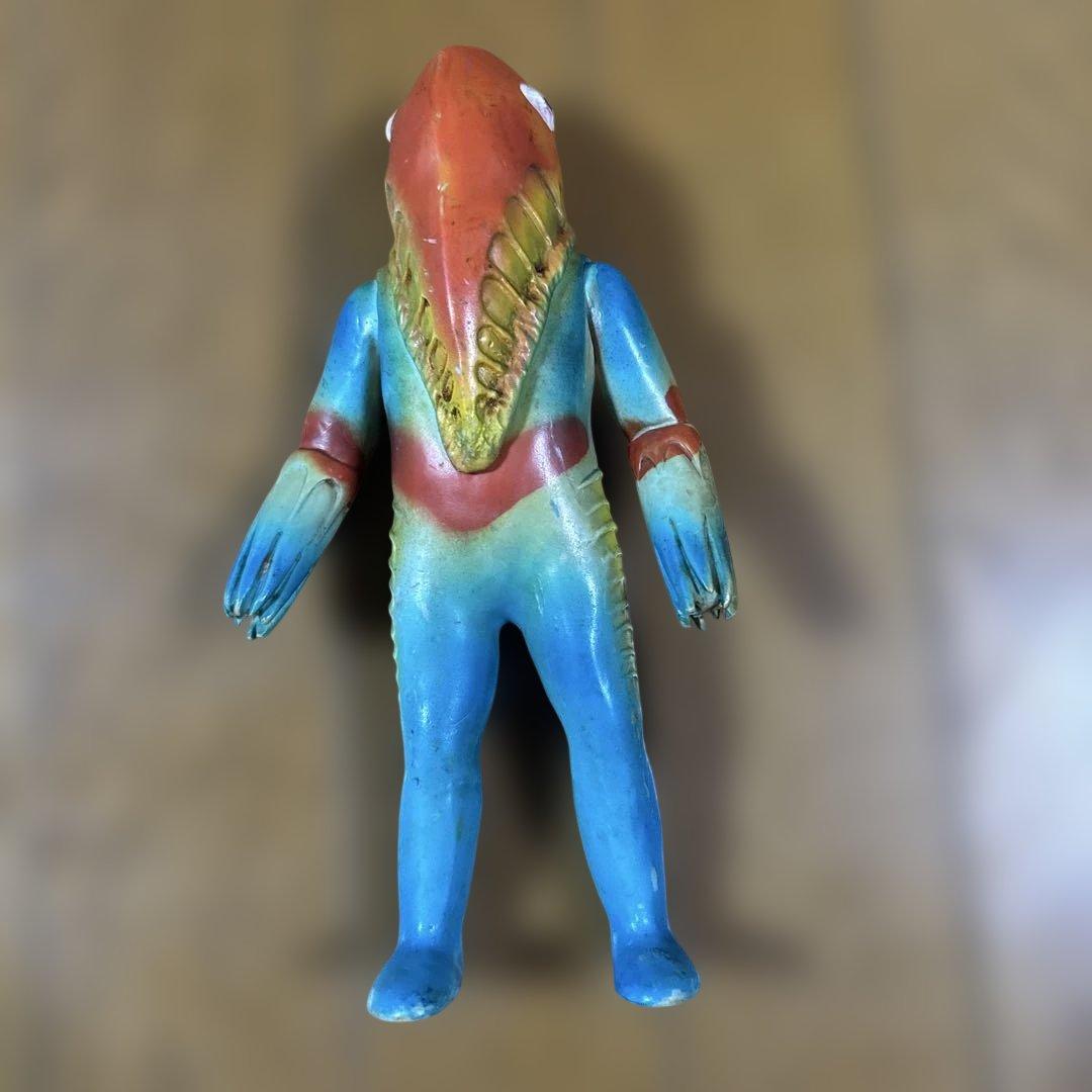 当時物 メトロン星人 ソフビ