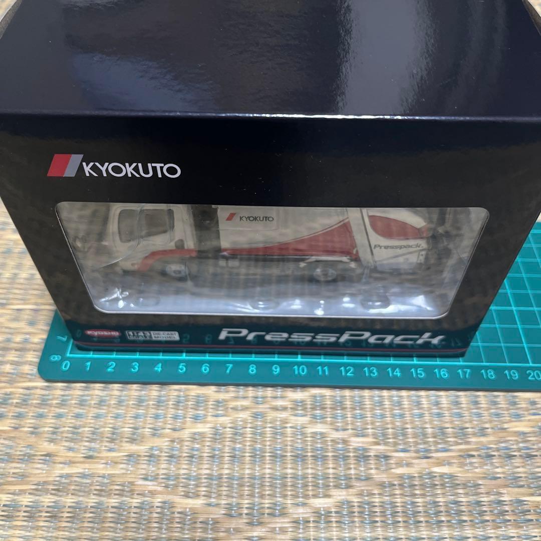 極東開発工業　プレス式ごみ収集車　プレスパック　1/43 ミニカー