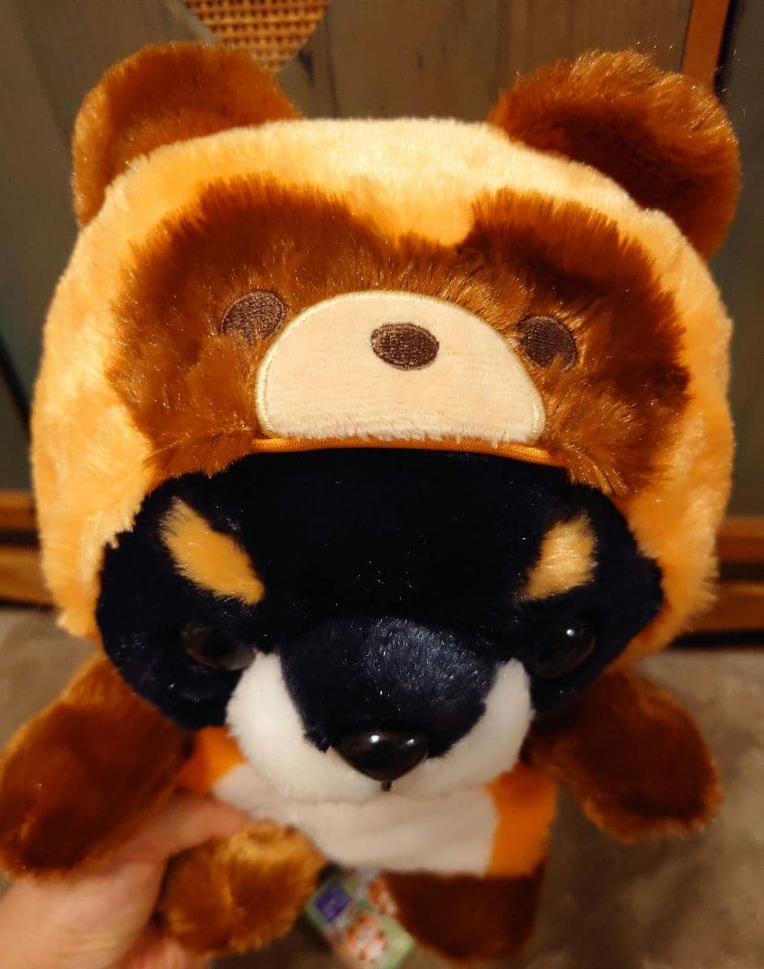 豆しば三兄弟 ぽてぐるみタヌキ 豆ジロー JB