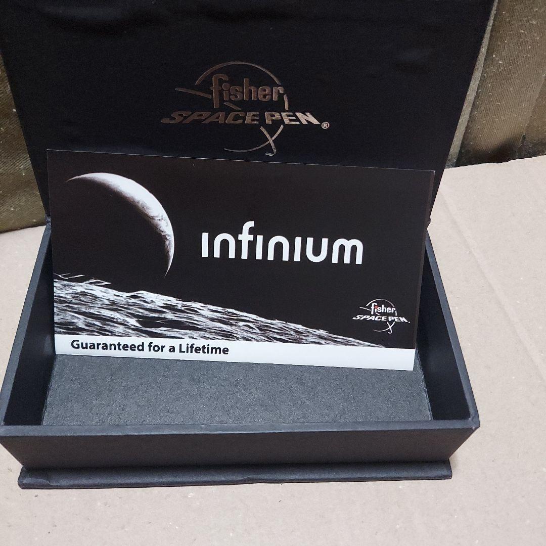 Fisher SPACEPEN INFINIUM クローム ブルーインク