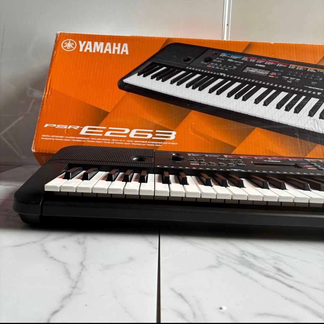 YAMAHA ヤマハ 電子キーボード 電子ピアノ PSR-E263