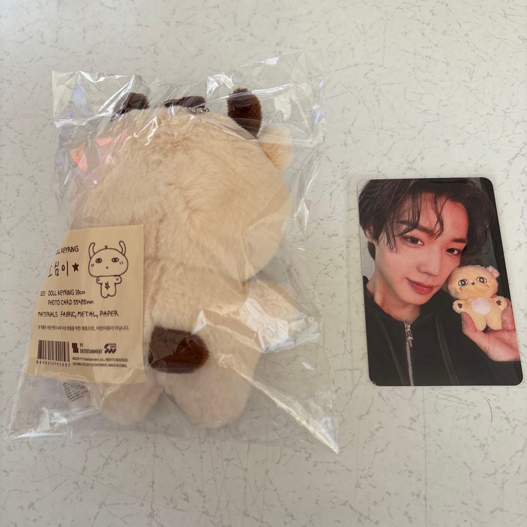 パクジフン PLUSH DOLL KEYRING ぬいぐるみ 人形 センイルMD