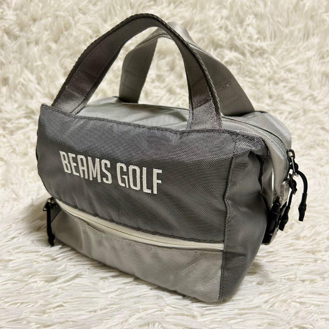 【美品】ビームスゴルフ BEAMS GOLF 保冷付き カートバッグ