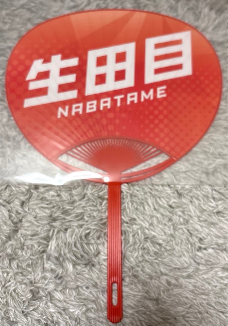 【超貴重サイン入り】公式 応援うちわ 生田目関