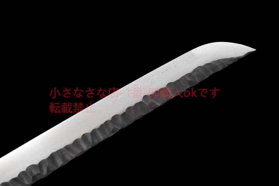 焼成打石紋模様鋼武士刀【鶯歌燕舞】 古兵器 武具 刀装具 日本刀 模造刀 居合刀