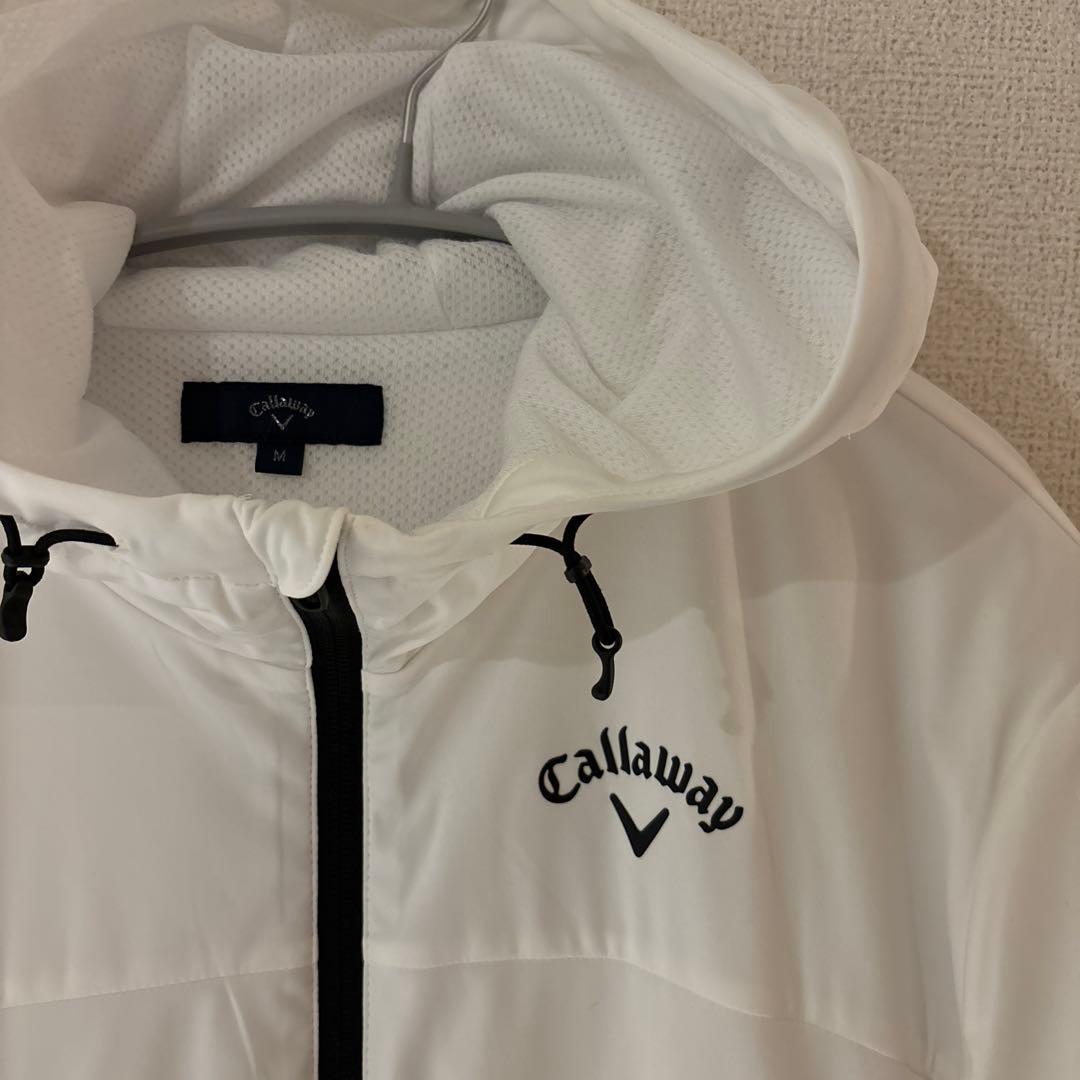 Callaway フード付きジャケット M ホワイト
