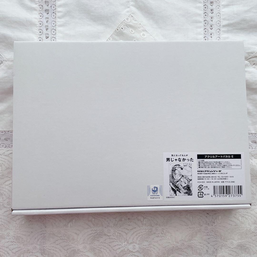 気になってる人が男じゃなかった　アートパネル