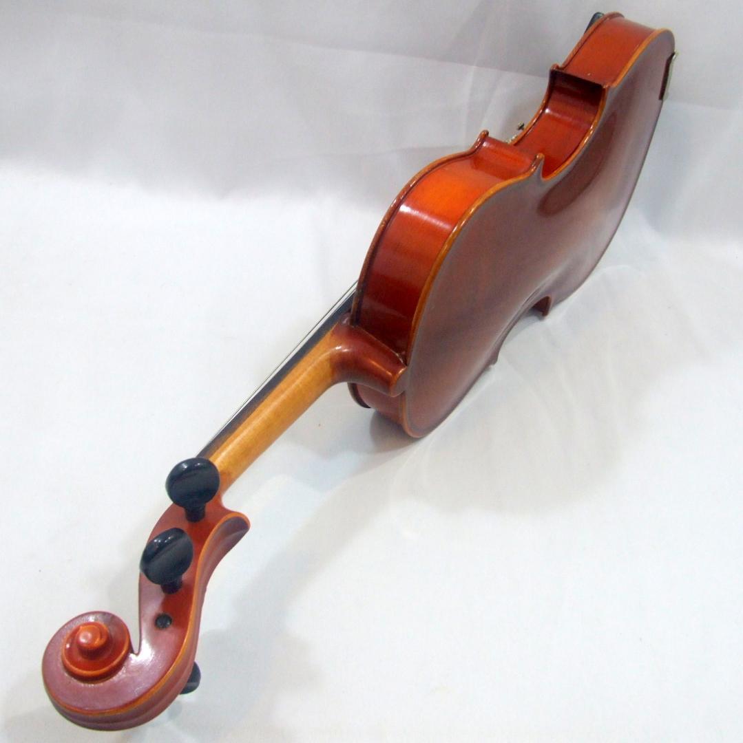 鈴木バイオリン 1/2 No220 未使用弓 ケース 弦新品 メンテ済