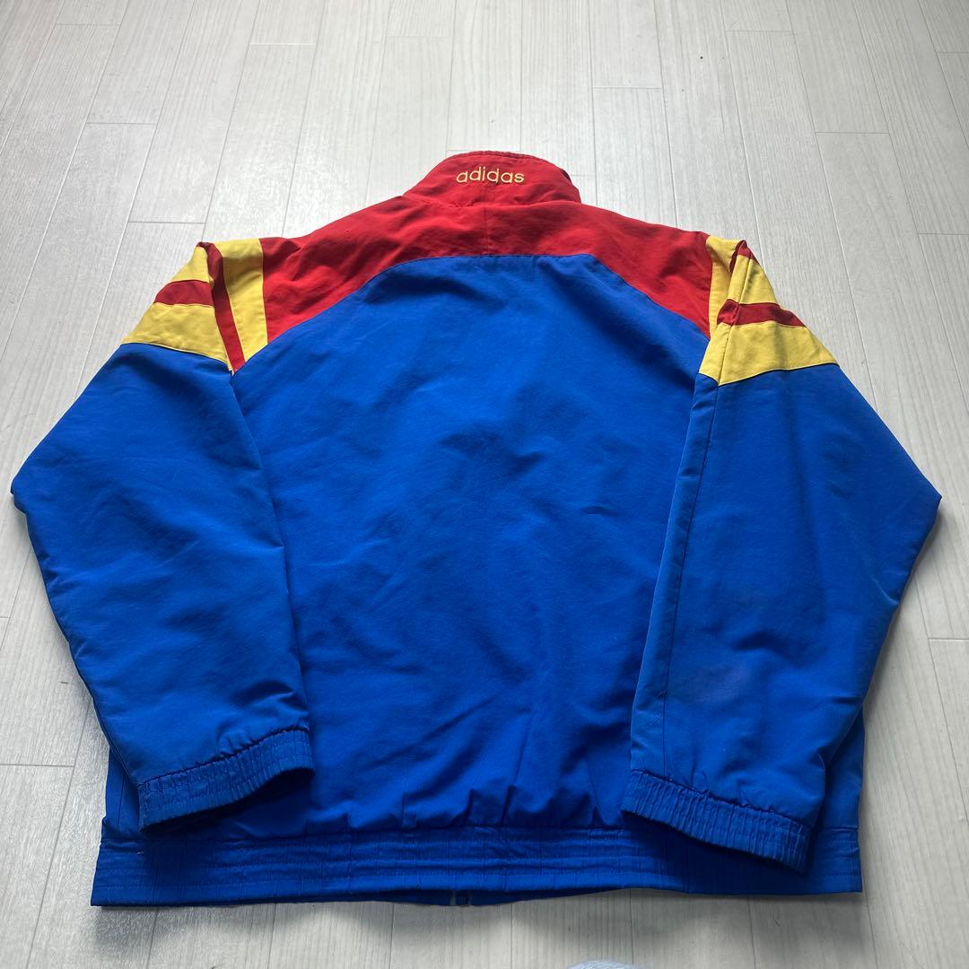 adidas アディダス サッカー ルーマニア代表 アンセムジャケット サイズL