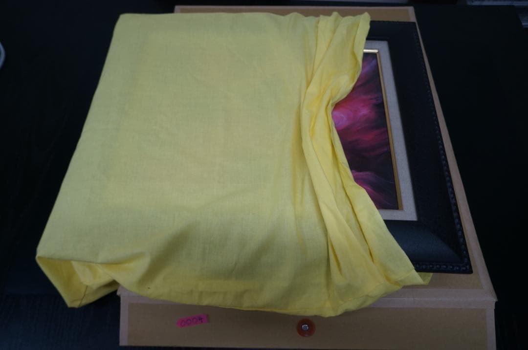 0004　絵画　幻想的　ピンク　抽象画