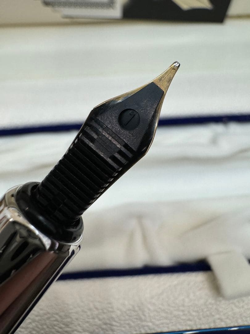 新品未使用 KING CROWN 18K 750 LONDON 1908 万年筆