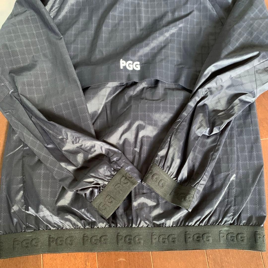 パーリーゲイツPGGタフレックススーパーストレッチ紺色サイズ4