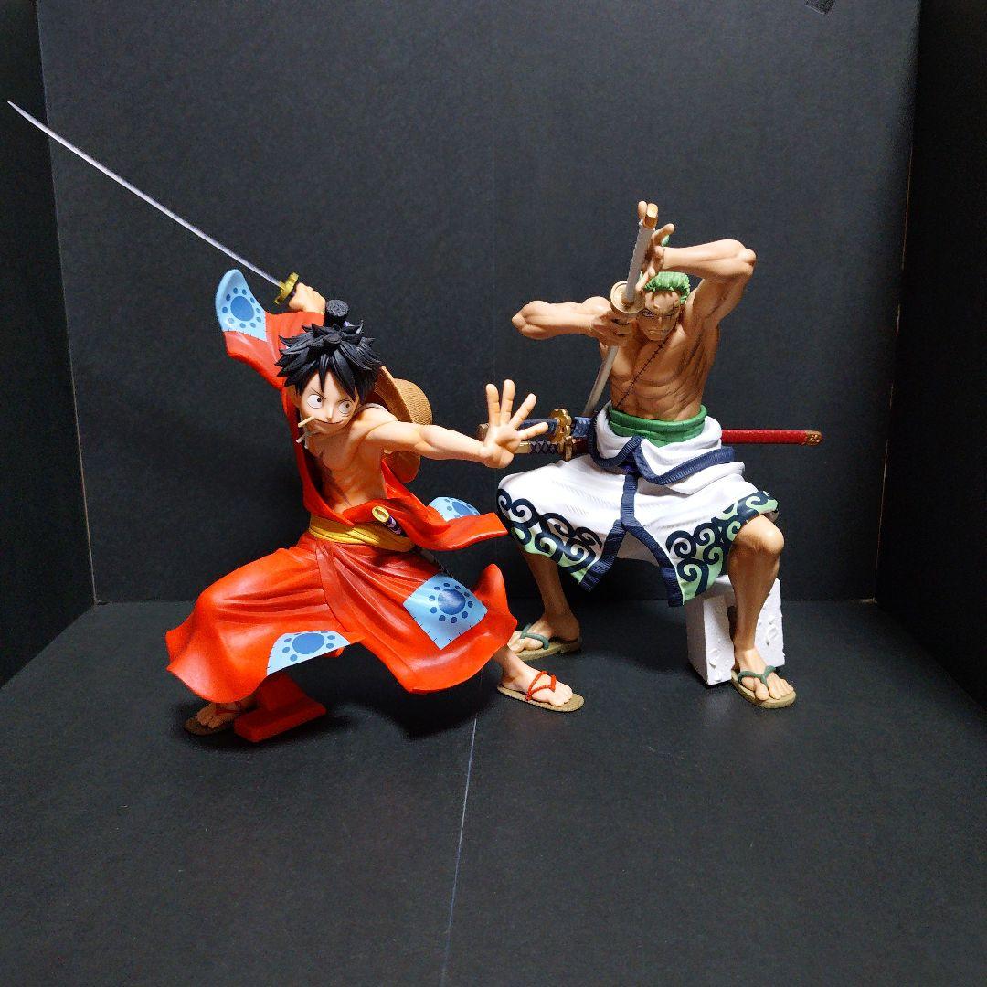 一番くじ ワンピース BWFC SMSP ゾロ十郎&ルフィ太郎 01 フィギュア