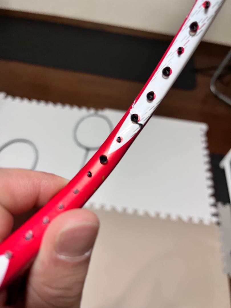 バドミントンラケット 100zz旧色2本 Zストライク限定色一本